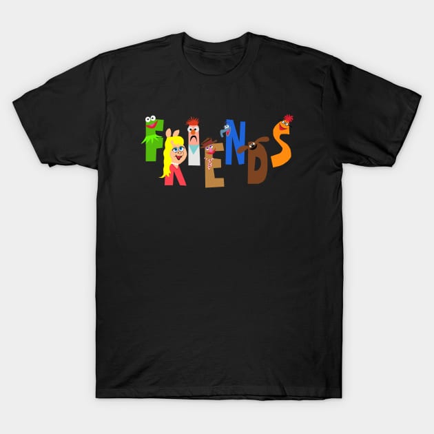 muppet friends T-Shirt by wolfmanjaq